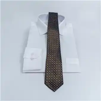 VO5 Corbata unicolor para hombre color cafe oscuro oferta