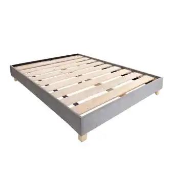 Alkosto Cama armable suiza eldorado doble 140 x 190 cm plomo oferta