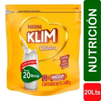 Droguerías Colsubsidio Leche klim clasica fortificada x 2.4 kg oferta