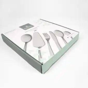Éxito Juego de cubiertos de 26 piezas marca behome color plateado oferta