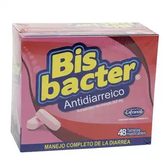 Droguerías Colsubsidio Caja - bisbacter 262 mg tableta masticable oferta