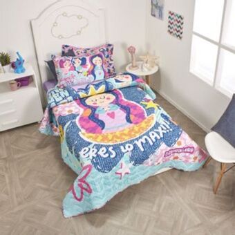 Brissa Cubrelecho virgencita denim distroller panel oferta
