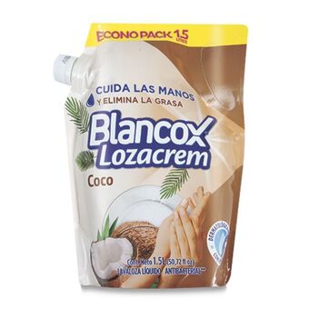 Makro Lavaloza liquido lozacrem coco blancox doypack x1500ml oferta