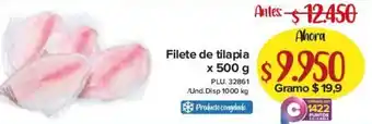 Super Inter Filete de Tilapia 500g oferta
