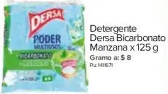 Super Inter Detergente Dersa Bicarbonato Manzana 125g oferta
