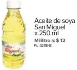 Aceite de Soya San Miguel 250ml