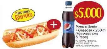 Super Inter Perro Caliente Gaseosa 250ml oferta