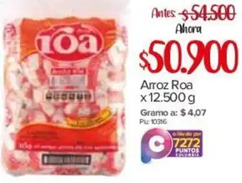 Super Inter Arroz Roa 12500g oferta
