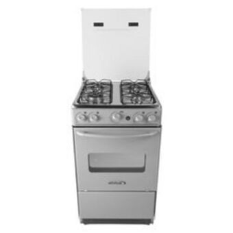 Electrojaponesa Estufa de piso abba 20" gas natural 4 puestos gris - at 101-6n g oferta