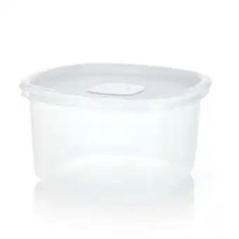 Estra Recipiente plastico cuadrado 1.5l blanco oferta