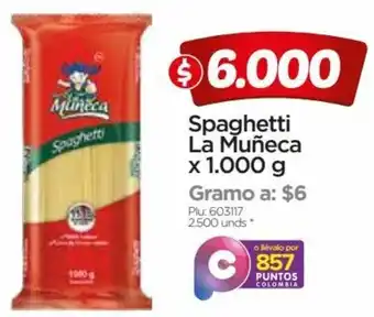 Surtimax Apaghetti La Muñeca 1000g oferta