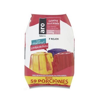 Makro Gelatina en polvo aro frut rojos 1000g oferta