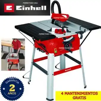 Linio Sierra de banco / mesa einhell 2000w con disco 10¨ ts2025 sierra mesa oferta