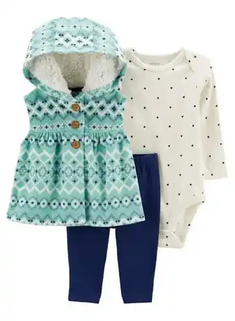 Éxito Conjunto chaleco sherpa 3 piezas oferta