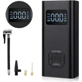 Linio Compresores de aire portátiles bomba de inflado de neumáticos digital oferta