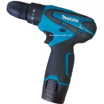 Linio Taladro inalambrico percutor atornillador 18v accesorios, 2 baterías oferta