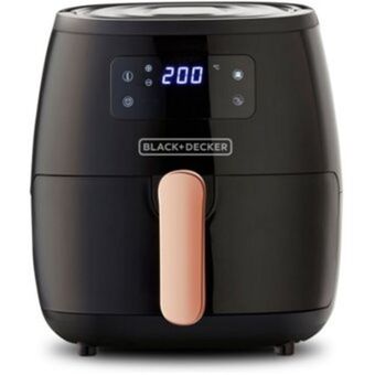 Linio Freidora de aire digital black+ decker 5.7 lt hfd5055b oferta