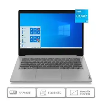 Linio Portátil lenovo ci3 14 pulgadas intel core i3 8gb 512gb oferta