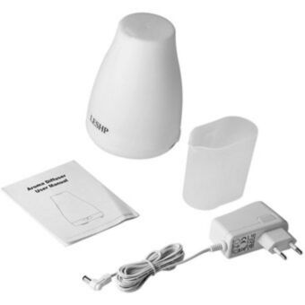 Linio Difusores ultrasónicos del difusor del aceite esencial de aromatherapy con la luz llevada color oferta
