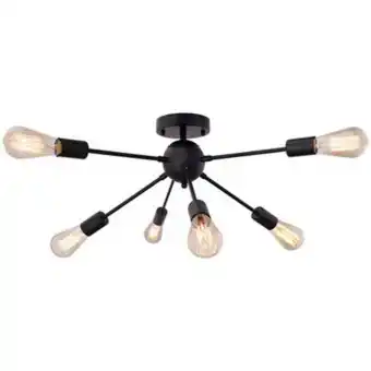 Linio Lámpara de techo 6 luces araña sputnik nórdica e27 oferta