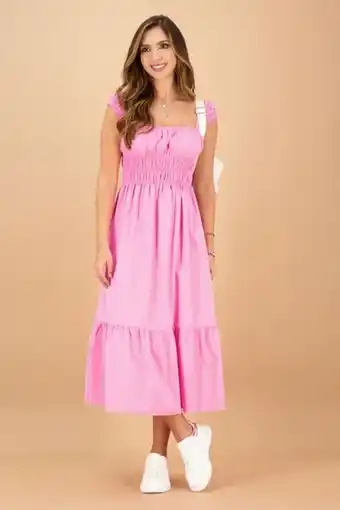 Surtitodo Vestido para mujer color rosado ref: 036227 - ccu oferta
