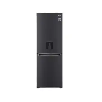 Ktronix Nevera lg no frost congelador inferior 305 litros brutos gb33wpt negro oferta