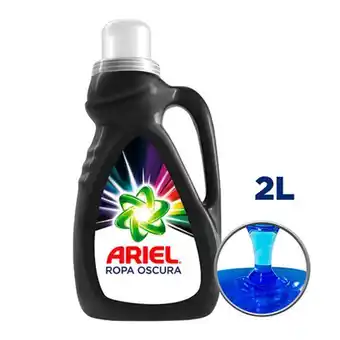 Makro Detergente liquido ropa oscura ariel 2000ml oferta