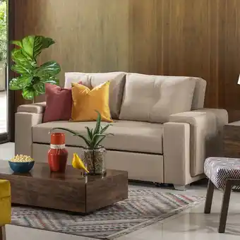 Muebles Jamar Sofá cama cassano eurolino marfil oferta