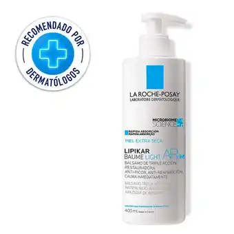 Cruz verde Lipikar baume light la roche posay ap+m frasco x 400ml oferta