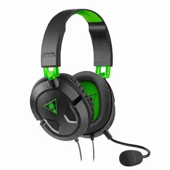 Alkosto Audífonos de diadema turtle beach alámbricos over ear force recon 50x gaming multiplataforma negro|verde oferta