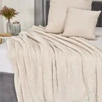 Brissa Cobija flannel ovejero trenza 150 x 220 cm oferta