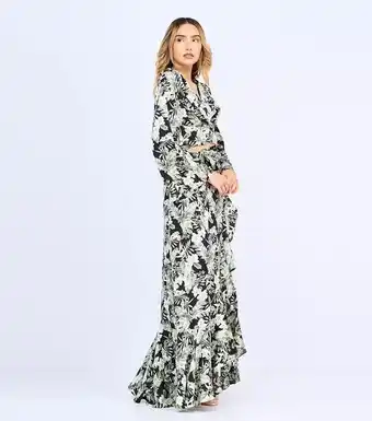 Derek Isabel set blusa y falda larga estampada derek oferta