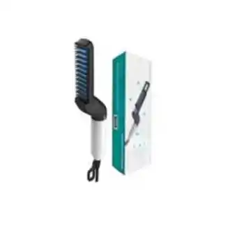 Falabella Plancha barba y cabello, cepillo alisador 4 en 1 oferta