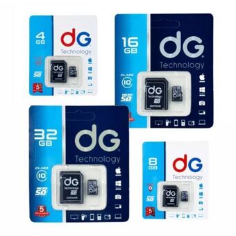 Falabella Memoria micro sd 8gb 16gb 32gb dg clase 10 + adaptador tf oferta