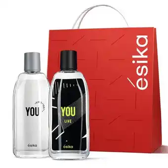 Ésika Set fragancias you+ you live oferta