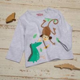Camiseta bebé niño algodón yamp