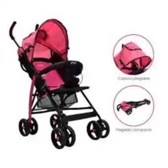 Falabella Coche paseadores priori rosa oferta