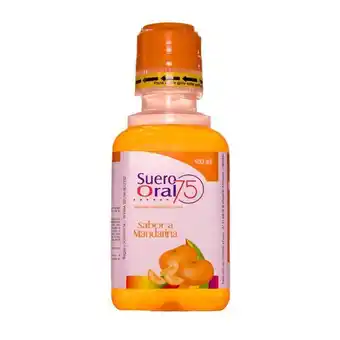 Cruz verde Suero oral 75meq(na)/l solución oral mandarina frasco x 400ml oferta