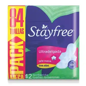 Makro Toalla higienica stayfree especial alas 84u oferta