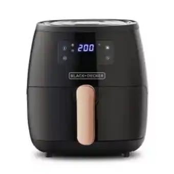 Home Sentry Freidora aire b+d 5 lt digital negra hfd5005b oferta