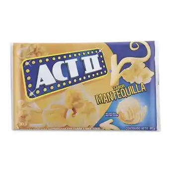 Makro Palomitas de maiz act ii mantequilla 91g oferta