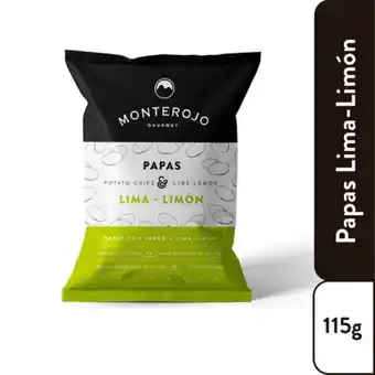 Makro Papas lima limon monterojo 115g oferta