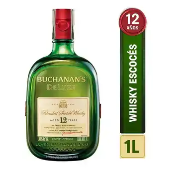 Carulla Whisky buchanans deluxe x 1000 ml oferta