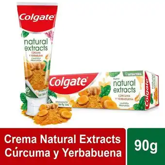 Superdroguería Olímpica Crem dent colgate natural curcuma 66ml oferta