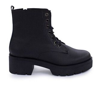 Botin con cordones de cuero major