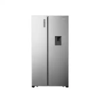 Electrojaponesa Nevecon hisense 519 litros side by side inverter inox bcd518w oferta