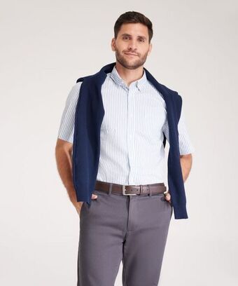 Pat Primo Camisa manga corta preteñida, cuello formal oferta