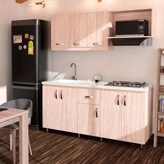 Alfa Kit cocina ambar 180x60 blanco soder oferta