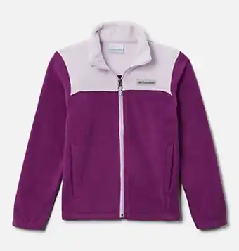 Columbia Forro polar con cremallera castle dale™ para niña oferta