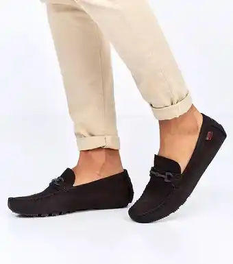 Stirpe Oscar mocasin en cuero con hebilla unser oferta